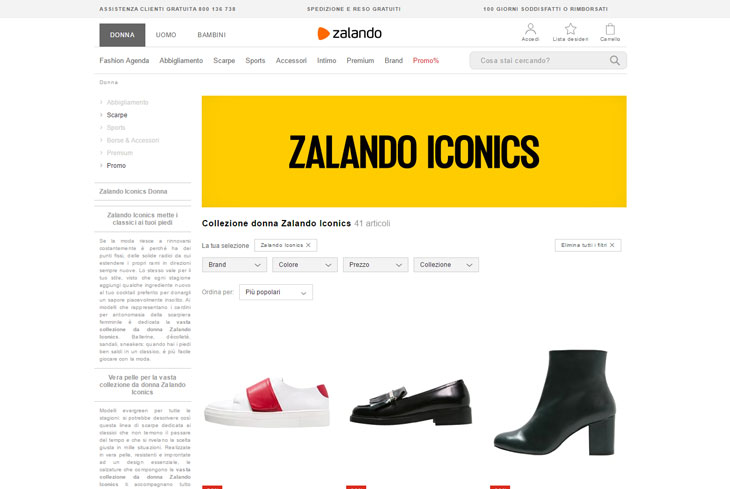 zalando promo scarpe