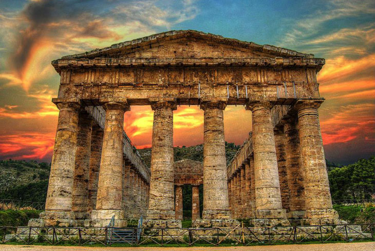 Vacanze in Sicilia - Tempio di Segesta