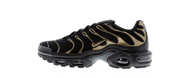 nike tn nere e oro