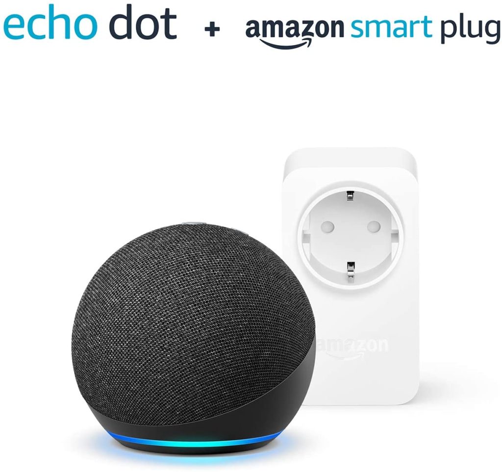 Nuovo Echo Dot + Smart Plug (4ª generazione)