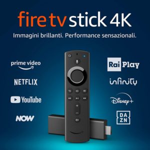 Fire TV Stick con telecomando vocale Alexa